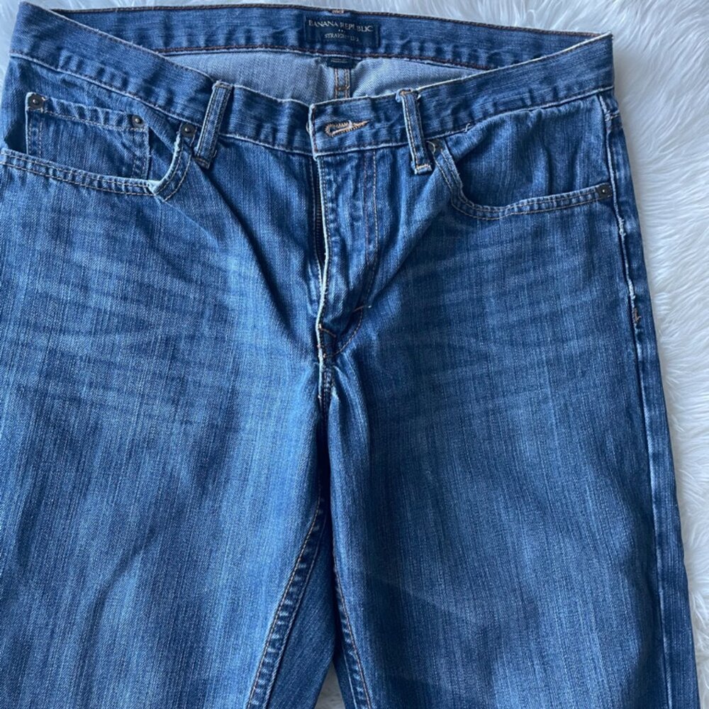 Banana Republic Factory Straight Leg 32W 34L - Picture 9 of 15